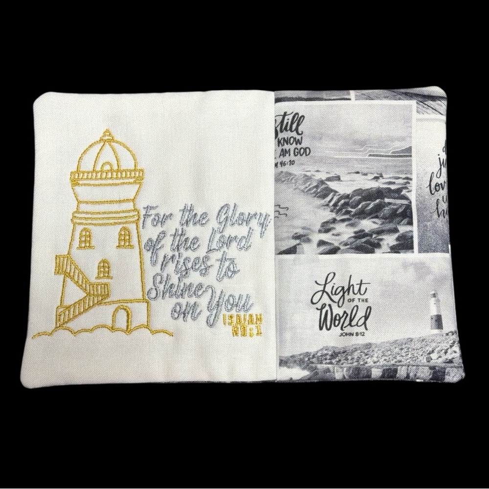 Hand Crafted Mug Rug Coaster Embroidered Cotton Fabric Padded Absorbs Liquid